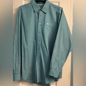 Men’s cinch button down shirt